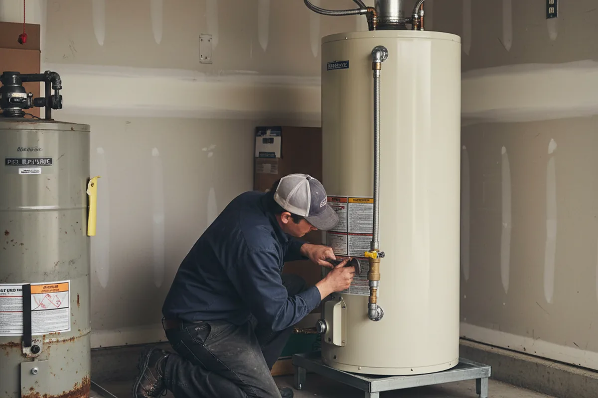 Water heater and shutoff valve replacement in Satellite Beach